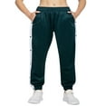 thumbnail image 3 of Women Sweatpants Side Split Snap Button Joggers Tear-Away Workout Pants, 3 of 6
