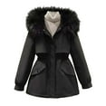 thumbnail image 2 of LOVZFMLL Jackets for Women's Loose Winter And Thick Insulation Work Attire Overcoming Cotton Jacket, 2 of 4