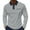 Gray, variant on Xzbqbs Mens Long Sleeve Polo Shirts Casual Quarter Zip Lightweight Pullover Tops with Pocket Classic Fit Golf Shirt for Men