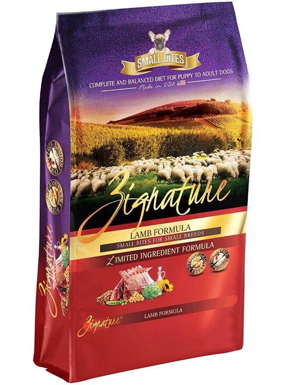 what is zignature dog food