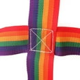 thumbnail image 6 of TUIBELYN Kids Climbing Net Rainbow Net Rope Ladder Climbing Cargo Net Outdoor Body Workout Exercise Backyard Playground Training, 6 of 8
