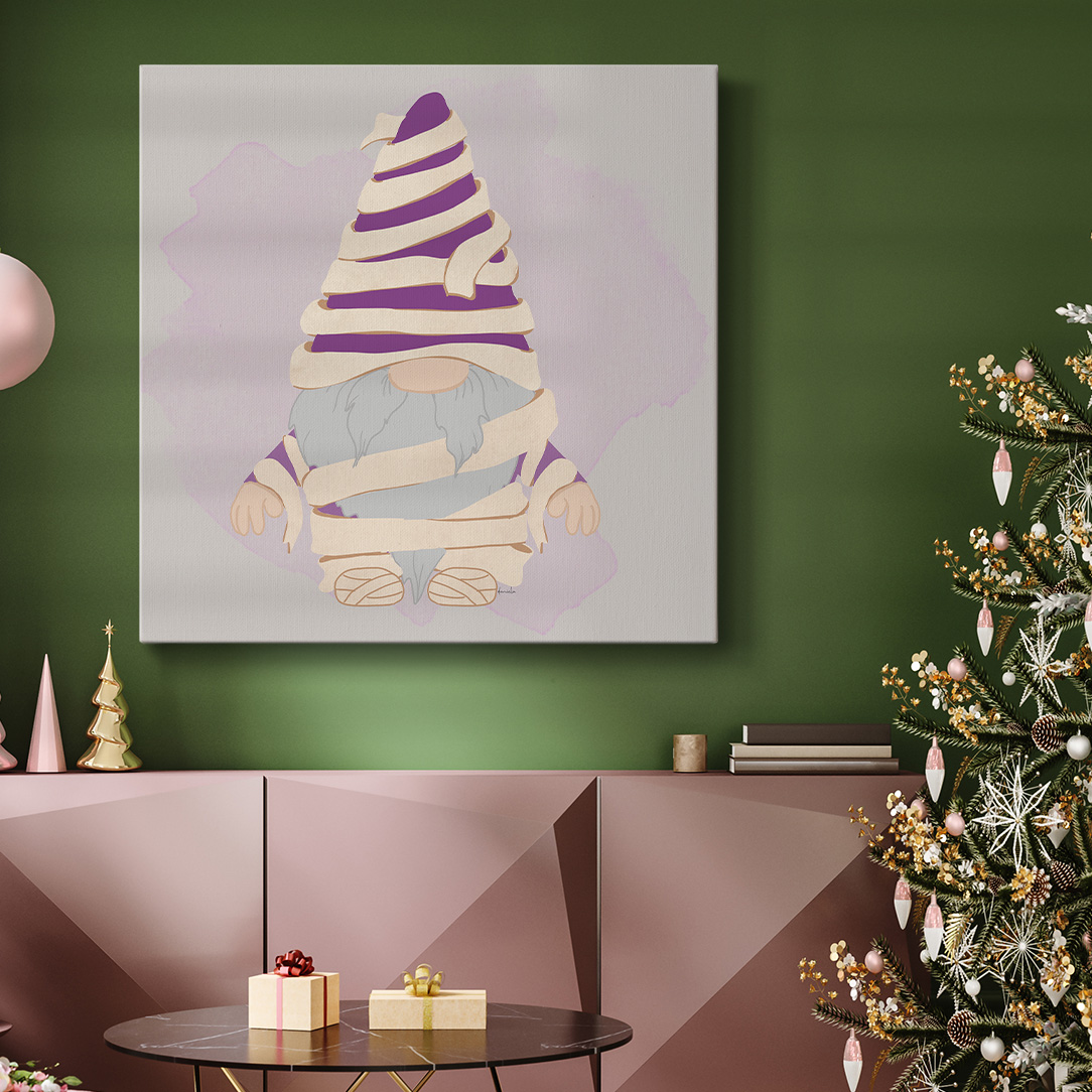 Mummy Gnome- Gallery Wrapped Canvas