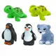 thumbnail image 3 of Bloques de construcción de animales MOC, escena de partículas pequeñas, tigre, oveja, pato, caballo, ballenas, modelo educativo, zoológico, regalo ensamblado, ladrillos de juguete DIY, 3 of 5