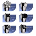 thumbnail image 4 of Bald Head Shavers for Men Electric Rotary Razor 6-in-1 Touch Control Beard Trimmer Grooming Kit Shockproof Floating Razor with Shaver Facial Cleaner Nose Trimmer Wet Dry Waterproof 1200mAh USB, 4 of 8