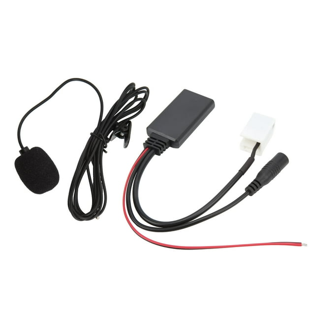 AUX IN Cable Premium ABS 12Pin Connector Music Adapter Replacement for RCD300 RCD310 RNS300 RNS310 RCD510 Car Stereo