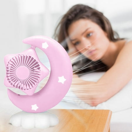 

Bright Desktop Charging Fan Small Desktop Second Gear Adjustment Portable Charging Office Dormitory