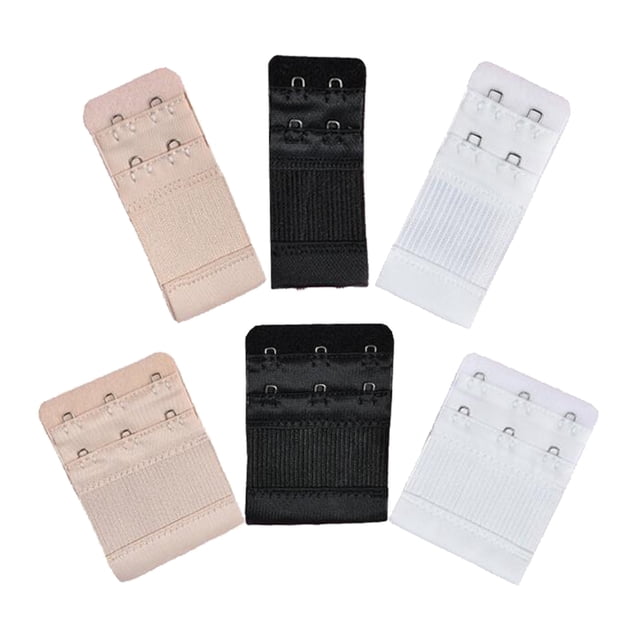 Extensores de Sujetador Elástico Ajustable Sunnimix Clip Trasero En 2 Filas 2/3 Ganchos Accesorios