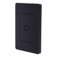 thumbnail image 2 of Placa Ciega Electrica Unno Plastico Negro, 2 of 3