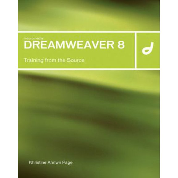 Pre-Owned Macromedia Dreamweaver 8: Training from the Source (Paperback) 0321336267 9780321336262