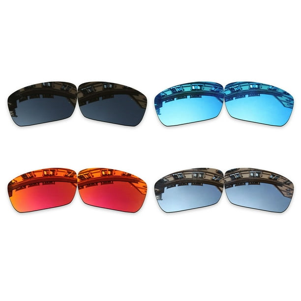 Vonxyz 4 Pack Polarized Replacement Lenses for Oakley Fuel Cell OO9096  Sunglasses 