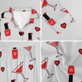 thumbnail image 6 of Top-kevin Latkes Love Challah Season Women's Long-Sleeve Shirt And Full-Length Bottom Pajama Set, 6 of 12