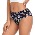 thumbnail image 2 of Fotbe Sharks In Sunglasses Calzones Estampados para Mujer – Ropa Interior de Algodón, Cómoda, Suave y Elástica-X-Small, 2 of 6