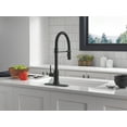 thumbnail image 6 of Delta 9659Tl-Dst Trinsic Semi Pro 1.8 GPM Single Hole Pull Down Touchless Kitchen Faucet -, 6 of 7