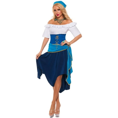 Gypsy Costume Starline S5329 Blue/White