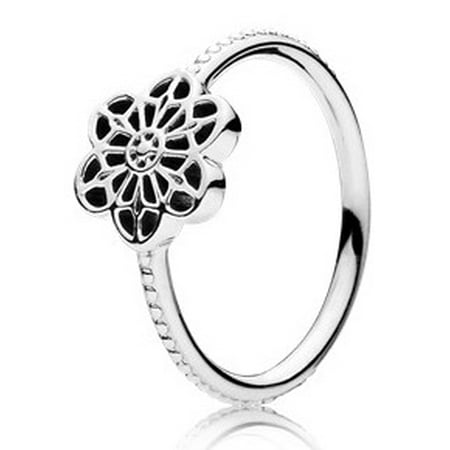 Pandora Floral Daisy Lace Ring - 190992-56