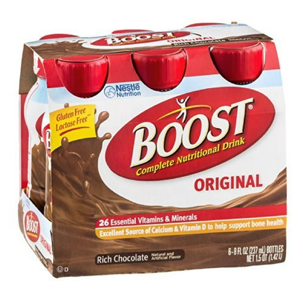 Boost Regular Nutritional Energy Drink Chocolate 8 Oz