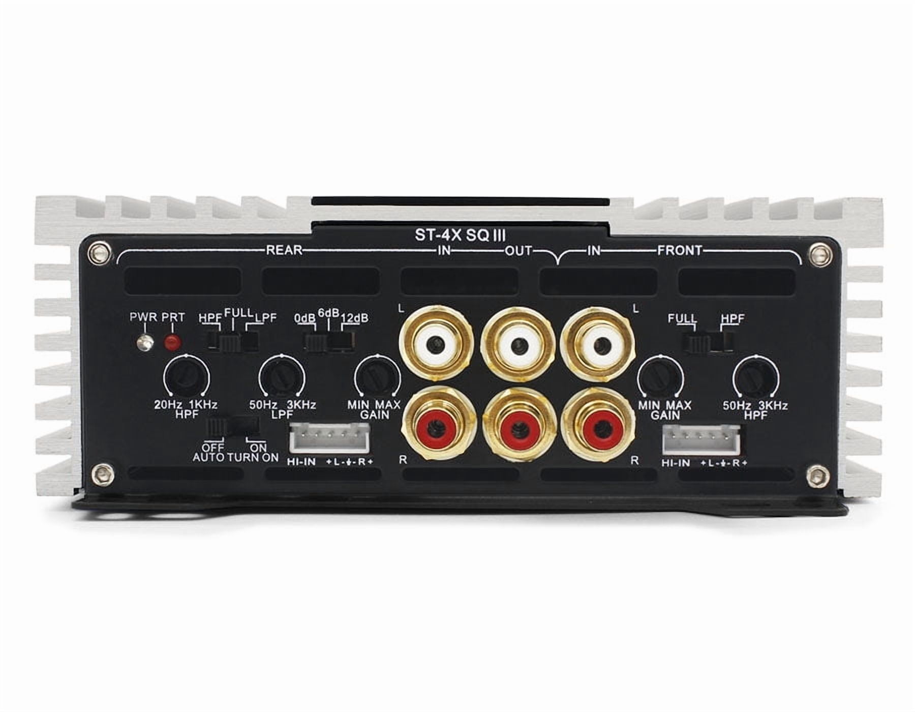 ZAPCO  ST-4X SQ III 4-CHANNEL Class AB Sound Quality Amplifier