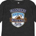 thumbnail image 4 of Inktastic Grandpa Football Buddy Boys or Girls Long Sleeve Toddler T-Shirt, 4 of 5