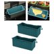 thumbnail image 1 of 2 Bandejas de Silicona para Goteo de Grasa para Plancha Blackstone Revestimiento Rectangular Reutilizable para Recipiente de Grasa con Amplia Compatibilidad Respetuoso con el ANGGREK Otros, 1 of 8