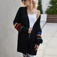 thumbnail image 2 of Vedolay Womens Cardigan Sweaters Casual Lightweight Knit Cardigan Sweaters of Female Black,XL, 2 of 5