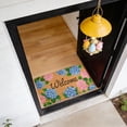 thumbnail image 5 of Hilingoto Hydrangea Door Mat, outdoor rug,Vibrant Hydrangea Doormat Outdoor, Hydrangeas Outdoor Mat for Spring, Floral Doormat for Summer, Welcome Mat Floral, Coir Spring Door Mat, 5 of 7