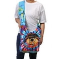 thumbnail image 2 of The Collection Royal Tie Dye Cotton Sling Crossbody Shoulder Graphic Hobo Bag, 2 of 7