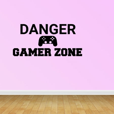 Danger R Zone Vinyl Wall Decals Video Decal Danger R Zone Vinyl Wall Decals Video Decal Kids Room Jp131