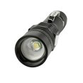thumbnail image 1 of Lámpara Linterna recargable T6 de 400LM 3 modos resistente al agua de Ehuebsd aleación de aluminio con zoom recargable por USB para correr y emergencias, 1 of 9