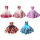 thumbnail image 2 of ER Juego de 5 prendas y accesorios para muñecas hechos a mano, incluidos 5 vestidos de novia para muñecas de 11,5 pulgadas Rojo Verde, 2 of 5