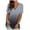 Gray, variant on Auroural Womens Gradient Tops V-Neck Short Sleeve Blouse Shirts
