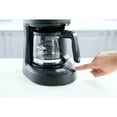 thumbnail image 3 of Mr. Coffee 5-Cup Programmable Coffee Maker, Space-Saving Coffee Machine, 3 of 9
