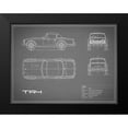 thumbnail image 2 of Rogan, Mark 14x12 Black Modern Framed Museum Art Print Titled - Triumph TR4-Grey, 2 of 5