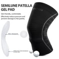 thumbnail image 2 of AVIDDA Knee Support 2Pack, Knee Brace with Upgraded Patella Gel Pad, Medical Grade Non-slip Compression Knee Sleeve for Running, Sports, Gym, Joint Pain Relief, Arthritis, ACL, Injury Recovery, 2 of 9
