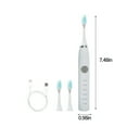 thumbnail image 3 of Electric Toothbrush Electric Toothbrush With 3 Brush Heads With Toothbrush Box 5 Cleaning Modes Smart 20-speed Timer Electric Toothbrush IPX7 -New, 3 of 7