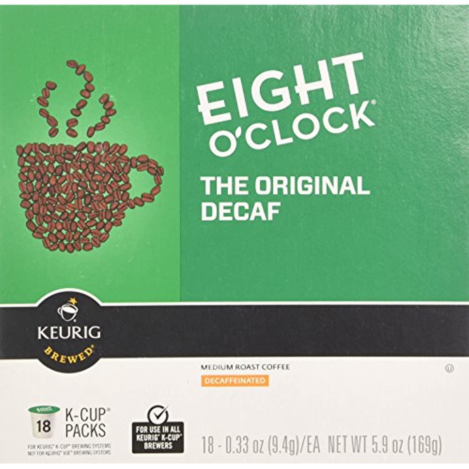 Eight Oclock Coffee Original Decaf Coffee - 18 Ct