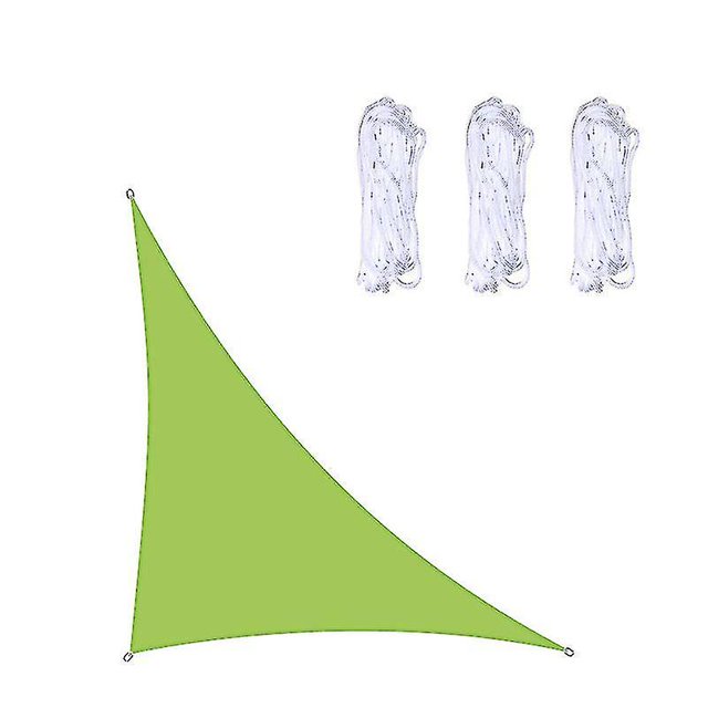 3x3x4.3m/4x4x5.7m/5x5x7.1m Waterproof Sun Shade Sail Triangle For Garden Patio Outdoor Awings Canopy Pool Awning Camping