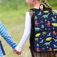 thumbnail image 4 of Yuyamidu Dinosaur Bookbag with Lunch Bag for Boys 1st Grade 4 Piece Backpack Set for Kids 5-6/7-8 Preschool Lunch Box Pencil Case Water Bottle Sleeve Elementary School Bag Girls Book Bags, 4 of 7