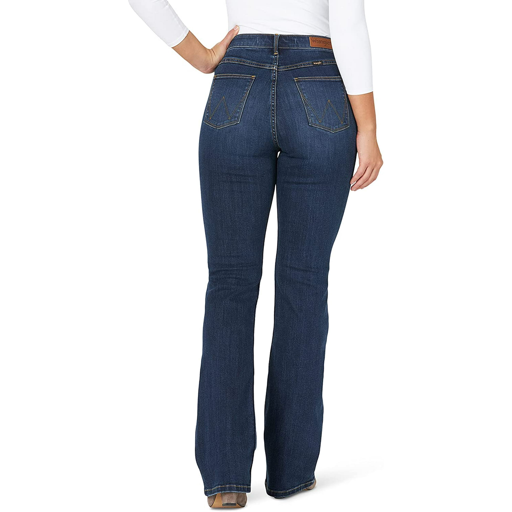 Wrangler Women's High Rise Bold Boot Jean, Stockton, 12W x 32L | Walmart  Canada