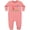 Mauve, variant on I Love My Mommom Baby Fleece Romper