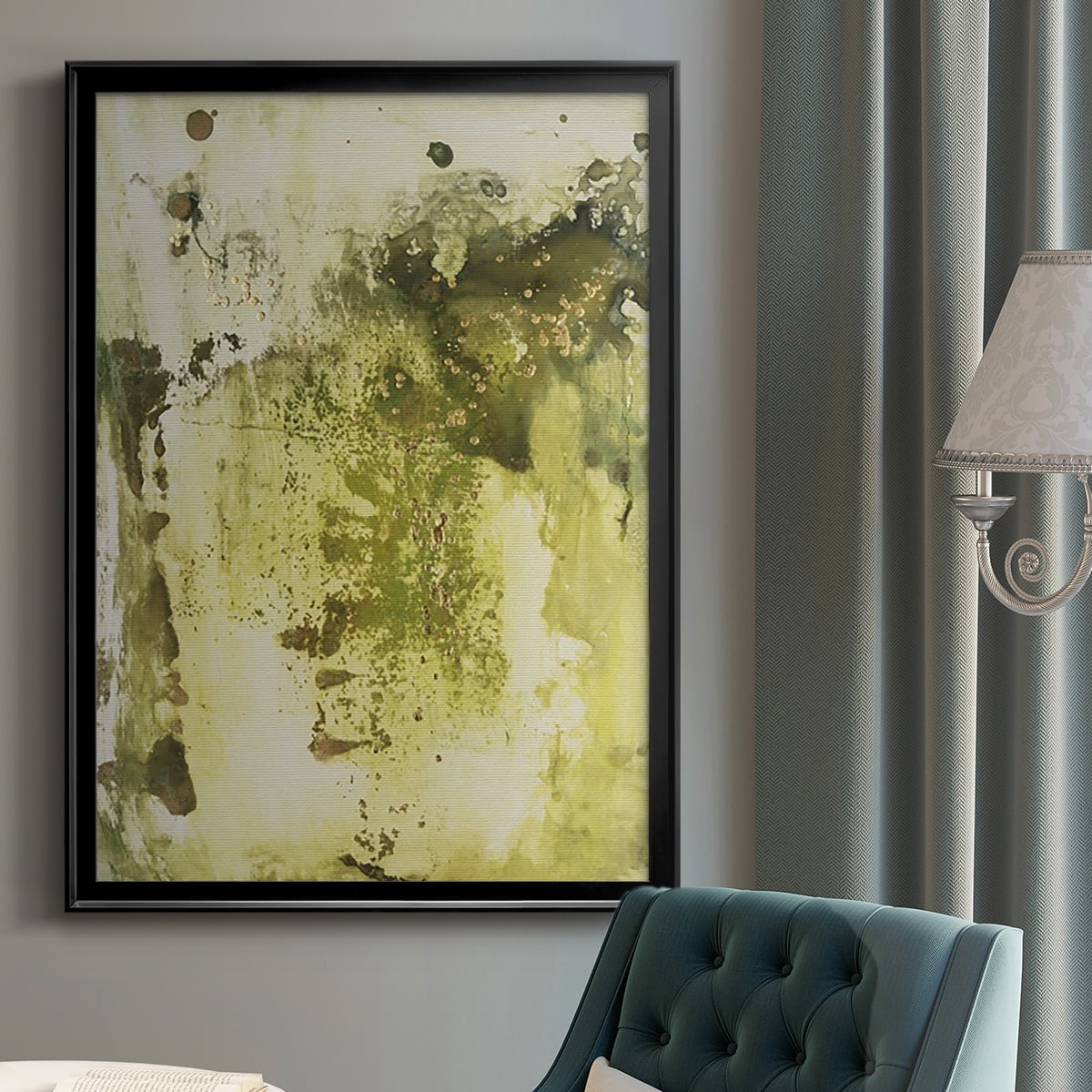 Canyon Diptych I Premium Framed Print, in Gold, Black, or Silver - Ready to Hang