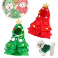 thumbnail image 3 of Ruifaya Traje de Papá Noel para mascota, capa con capucha, vestido nuevo para cachorro, regalo para perro elegante T8p4, 3 of 6