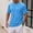 Light Blue, variant on Men Shirts Short Sleeve Crew Neck Shirts Lightweight Grey Shirt Casual Shirts for Men