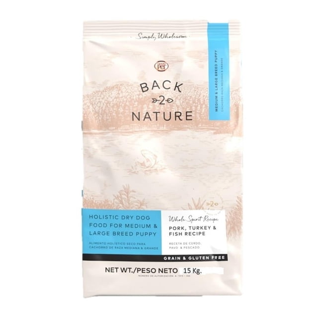 Alimento para perro Grand Pet Back 2 Nature Cachorro razas medianas y grandes 15kg