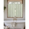 thumbnail image 4 of Sage Green Branches Bathroom Window Curtain, Vintage Art Farmhouse Light Filtering Coffee Kitchen Curtains, Bedroom Living Room Curtains 2 Panel 84"x54", 4 of 6