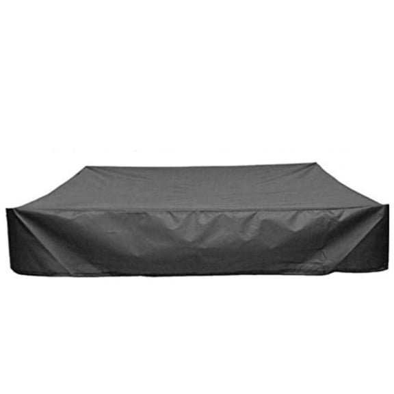 Sandpit Cover Waterproof Dustproof Protection Square Pool Cover With Drawstring Garden Tools Accessories Household Supplies