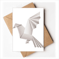 thumbnail image 1 of Origa Cartes de Vœux Motif Pigeon Géométrique Vous Tes Invités Invitations, 1 of 3