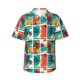 thumbnail image 1 of Fotbe Colorful Hawaii Palms Camisa Hawaiana para Hombre Unisex – Camisa Casual de Verano con Botones de Manga Corta de Algodón y Lino,X-Large, 1 of 7