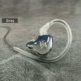 thumbnail image 6 of Yucurem Edcx Earphones Wired Headphone for Music Sport Game (Grey with Mic), 6 of 10