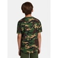 thumbnail image 4 of John Deere Boy's Short Sleeve Camo Graphic Crewneck T-Shirt, Sizes 4 - 18, 4 of 7
