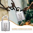 thumbnail image 4 of KALLORY Resettable Combination Padlock for Bike, Locker, Gate, Travel - Security Lock with Easy Reset Feature, 4 of 5